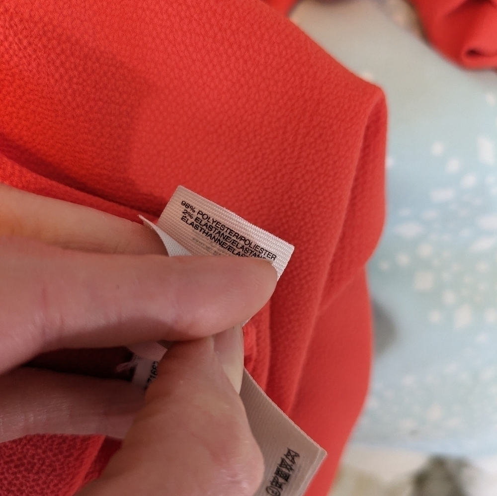 Rachel Roy Coral Drape Front Top - Picture 4 of 4